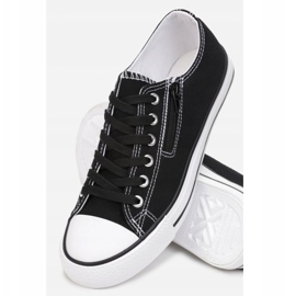 Damskor med dragkedja Svart Malani 1