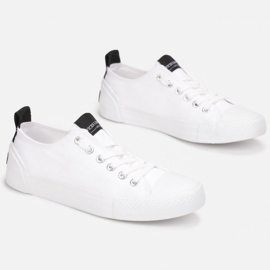 Kvinnors klassiska sneakers White My Promise vit 1