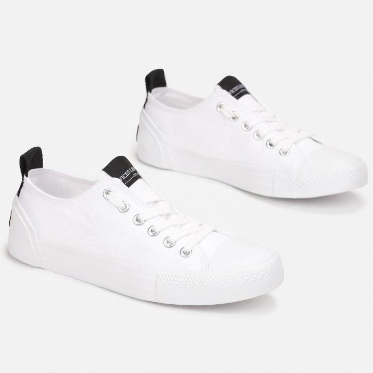 Kvinnors klassiska sneakers White My Promise vit 1