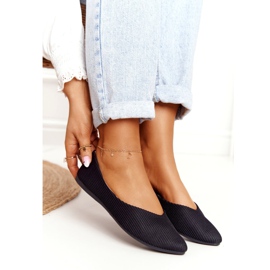 Delikat Ballerina I Spitz Vinceza 2187 Svart 3