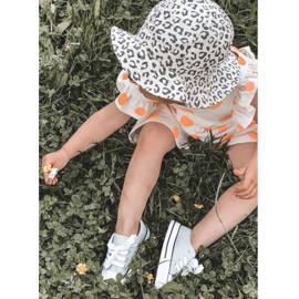 Barns glitter silver sneakers 888-1b 5