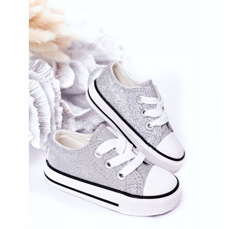 Barns glitter silver sneakers 888-1b silver- 2