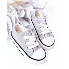 Barns glitter silver sneakers 888-1b silver- 3