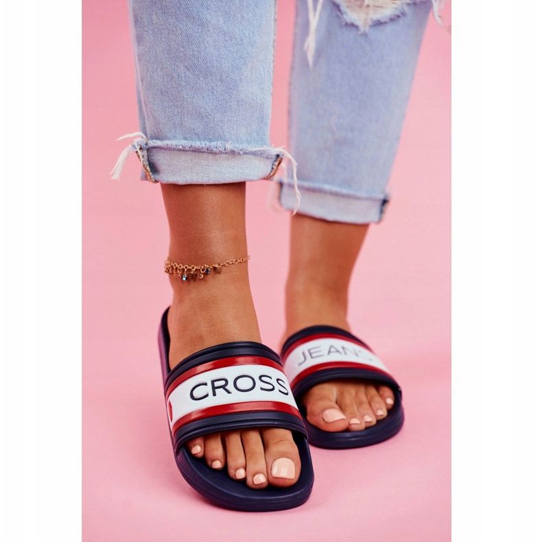 Dam Tofflor Cross Jeans Marinblå FF2R4160C 2