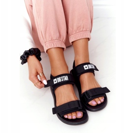 Sportsandaler för kvinnor Big Star HH274A024 Svart 6