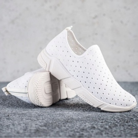 SHELOVET Openwork vita sneakers 1