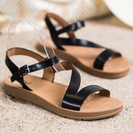 Cm Paris Fritids sandaler med ekoläder svart 1