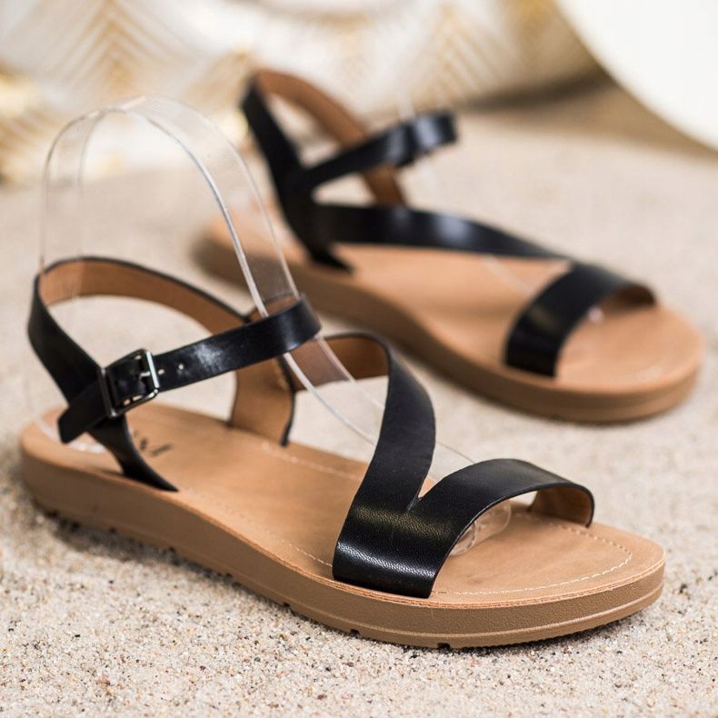 Cm Paris Fritids sandaler med ekoläder svart 1