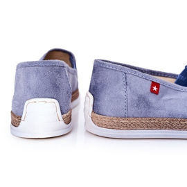 Mäns mocka Espadrilles Big Star HH176004 Blå 1