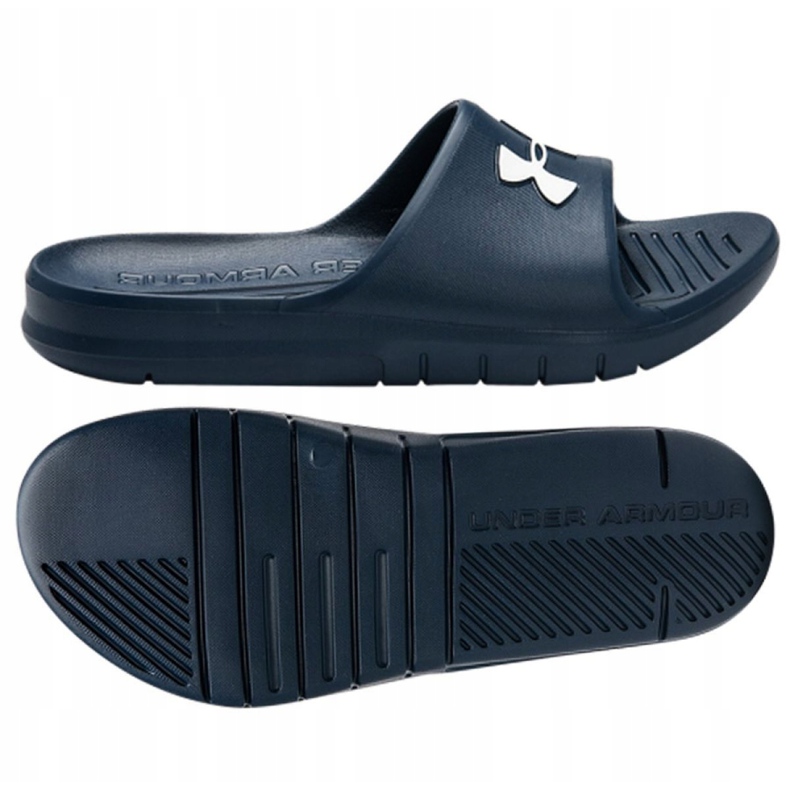 Under Armour Under Armor Core Pth SL 3021286-400 FOAM FLOPS blå 1