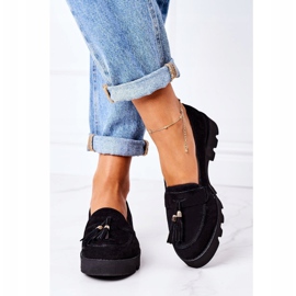 Mocka loafers Lewski Shoes 3053 Svart 2