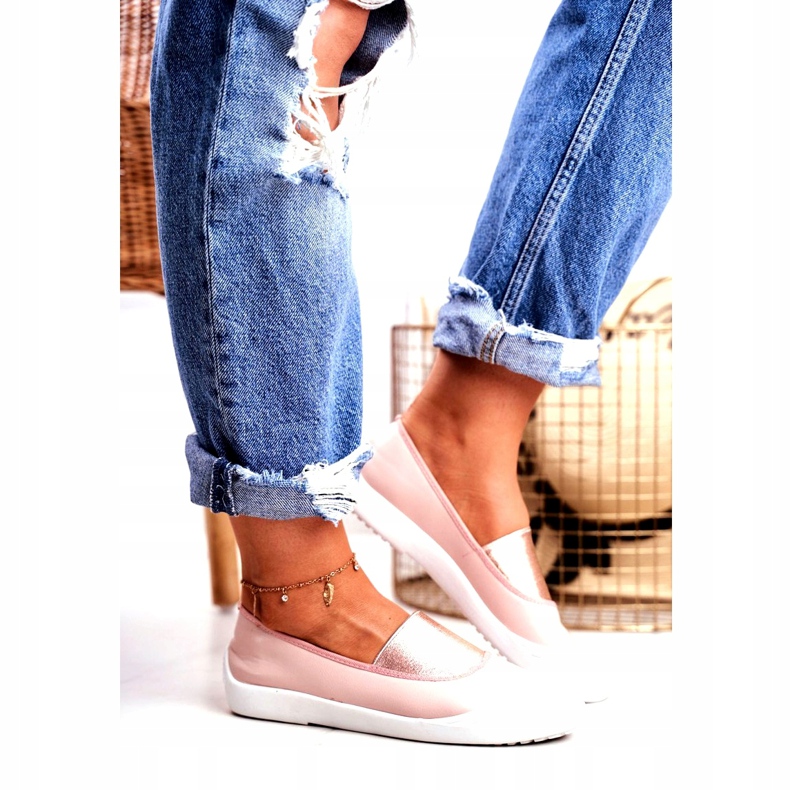 LU BOO Sneakers Slip On Slip-on Sneakers Pink Justy rosa 1