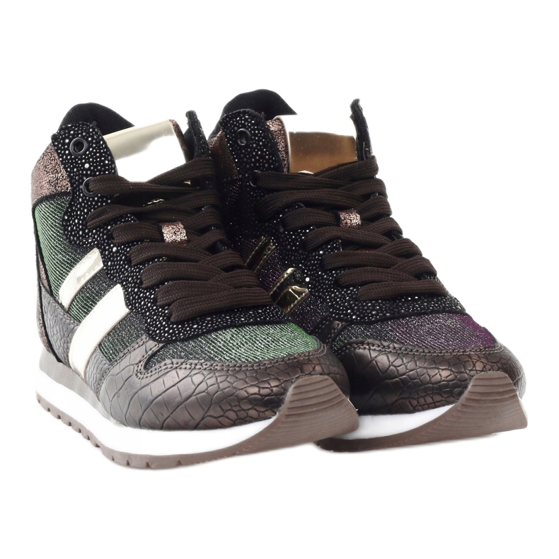 McArthur Kvinnors metalliska kopparsportskor brun 4