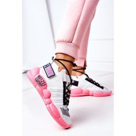 PS1 Kvinnors sportskor Sneakers White-Pink Bubble Tea vit rosa 1