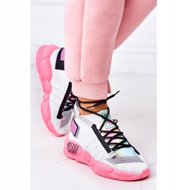 PS1 Kvinnors sportskor Sneakers White-Pink Bubble Tea vit rosa 2