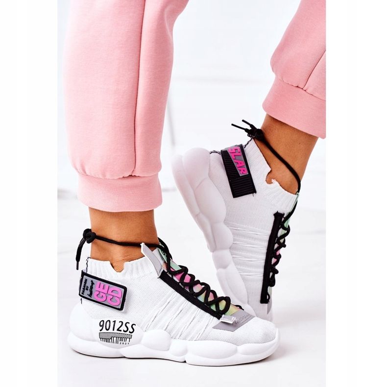 PS1 Kvinnors sportskor Sneakers White Bubble Tea vit 2