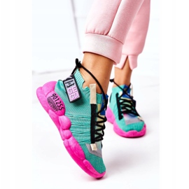 PS1 Kvinnors sportskor Sneakers Green Bubble Tea rosa grön 2