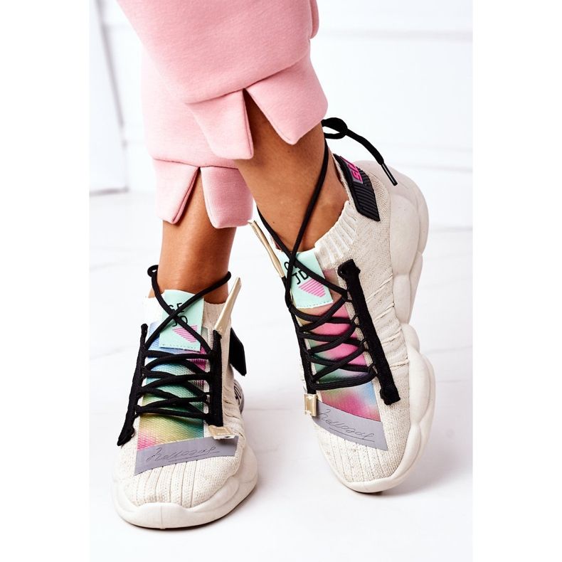 PS1 Kvinnors sportskor Sneakers Beige Bubble Tea 1