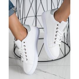 SHELOVET Casual sportskor vit 2