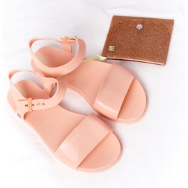 Doftande miljövänliga gummisandaler ZAXY HH285123 Naken beige rosa 1