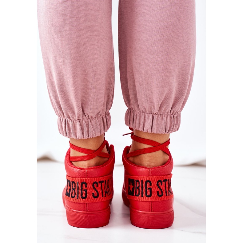Dam Sneakers Big Star Warm Red EE274354 röd 2