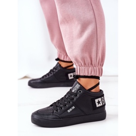 Dam Sneakers Big Star Warm Black EE274351 svart 2