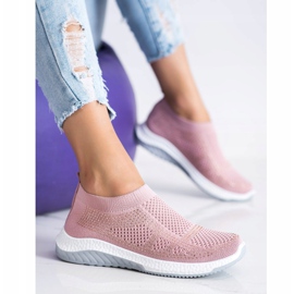SHELOVET Slip-on sneakers rosa 2