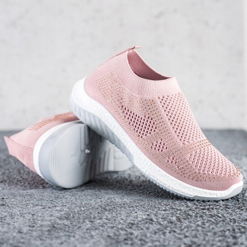 SHELOVET Slip-on sneakers rosa 1