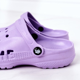 Dam Crooks Eva Foam Tofflor Violet violett 1
