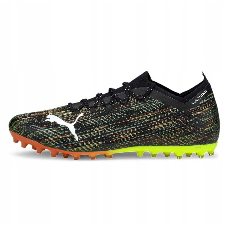 Puma Ultra 1.2 Mg M 106341-02 fotbollsskor mångfärgad svart 1