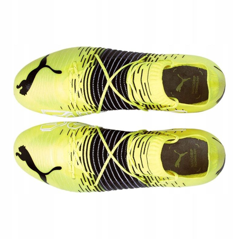 Puma Future Z 1.1 Mg M 106377-01 fotbollsskor mångfärgad grön 2