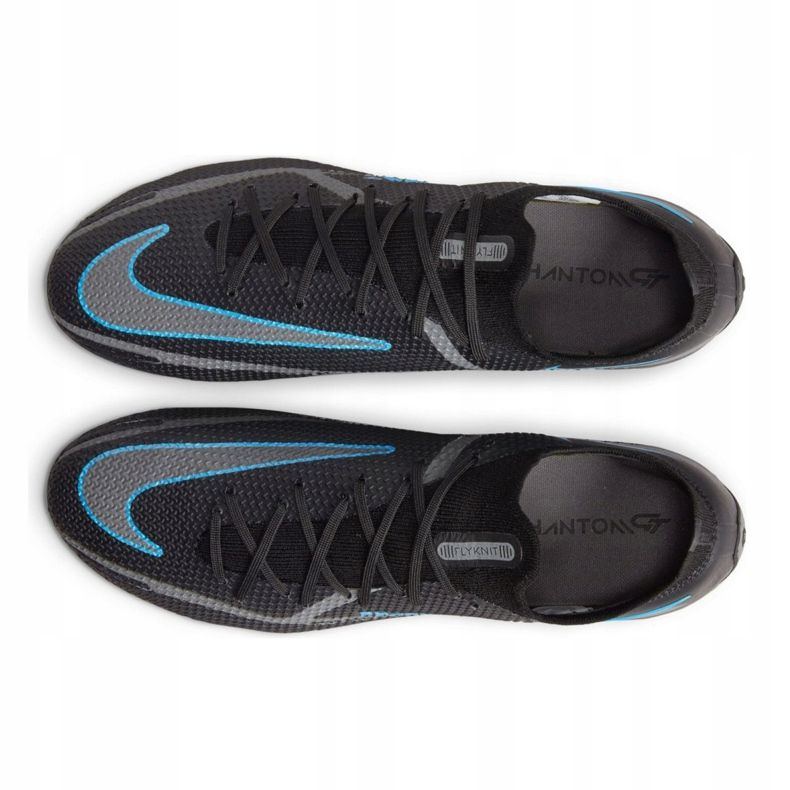 Nike Phantom GT2 Elite AG-Pro M DC0748-004 fotbollsskor svart svart 2