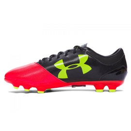 Under Armour Spotlight Dl Fg M 1272302-669 fotbollsskor flerfärgad, röd, svart röd 1