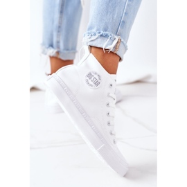 Höga sneakers för kvinnor Big Star GG274016 Vit 3