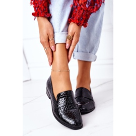 Lackerade Mockasiner Vinceza 21-10674 Svart 1