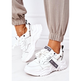 Kvinnors sportskor Sneakers Big Star GG274213 Vit-Grå 1
