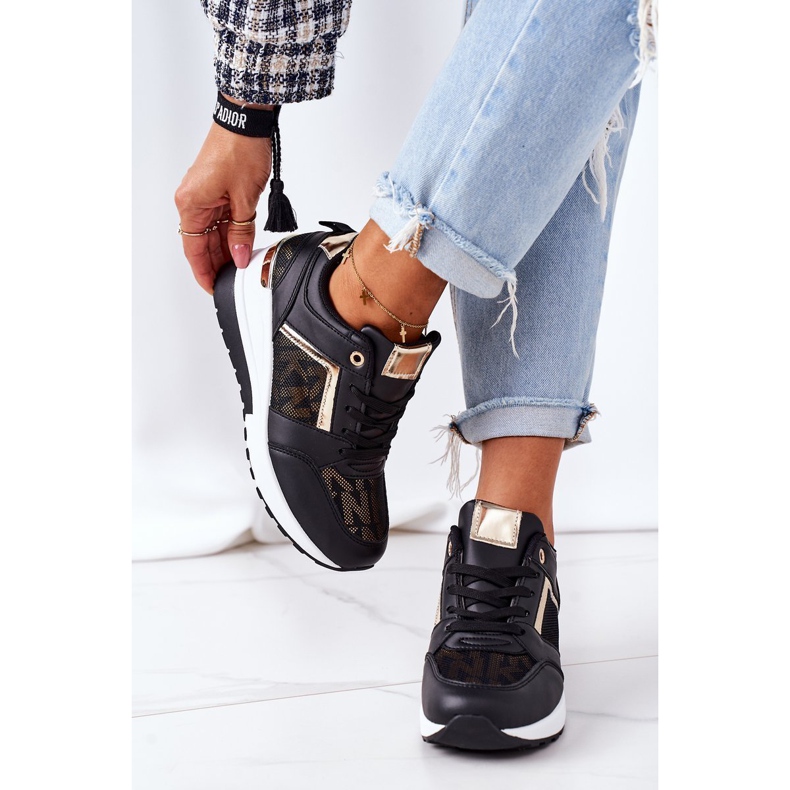 Black Wedge Sneakers Weekend svart 2