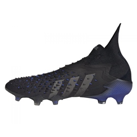 Adidas Predator Freak + Fg M FY6241 fotbollsskor svart svart 2