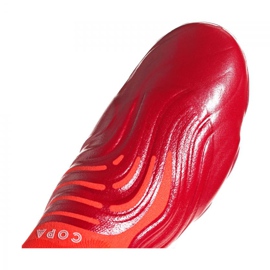 Adidas Copa Sense + Fg M FY6217 fotbollsskor mångfärgad röd 1