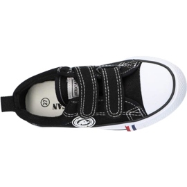 Svarta American Club LH35 kardborre sneakers 3