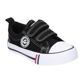 Svarta American Club LH35 kardborre sneakers 2