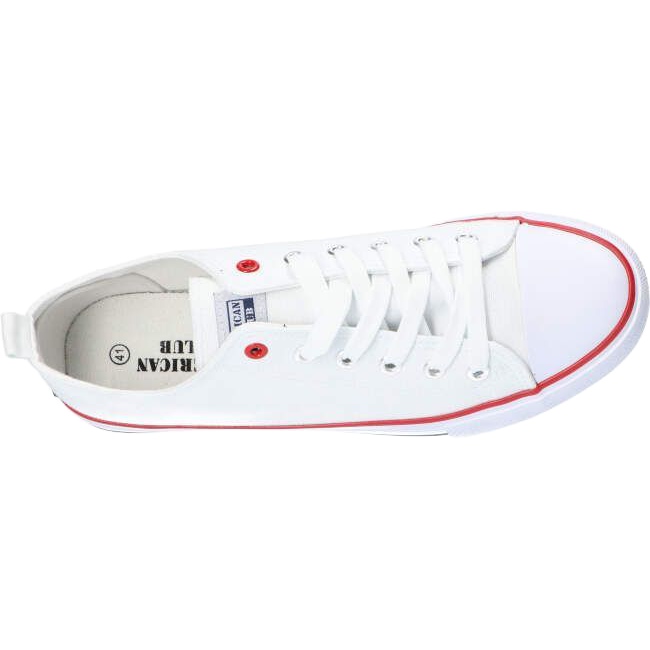 American Club Amerikanska LH54 vitbundna sneakers för män 1