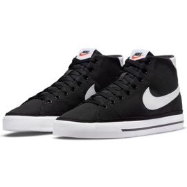 Nike Court Legacy Mid Canvas M DD0162 001 svart 1