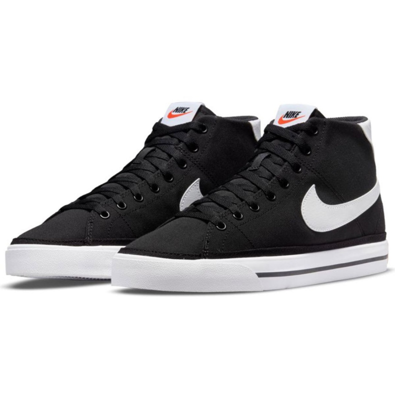 Nike Court Legacy Mid Canvas M DD0162 001 svart 1