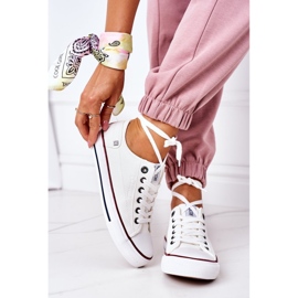 Sneakers dam Big Star II274001 Vit 2