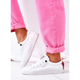 Damskor i läder Big Star GG274160 Vit 2