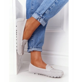 S.Barski Dam mocka loafers S. Barski grå 3