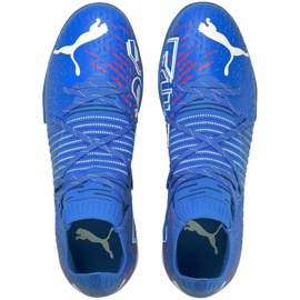 Fotbollsskor Puma Future Z 1.2 Pro Cage Tf M 106498 01 blå blå 1