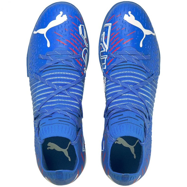 Fotbollsskor Puma Future Z 1.2 Pro Cage Tf M 106498 01 blå blå 1