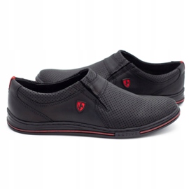 Polbut Herrskor 362 svart perforering 4